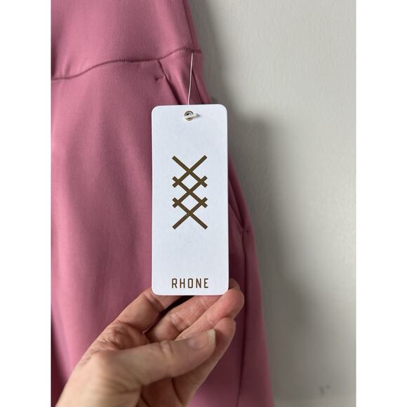 NWT Rhone Course To Court Skort Womens XS Rose Mist PullOn 16" Performance Skirt - Picture 10 of 11